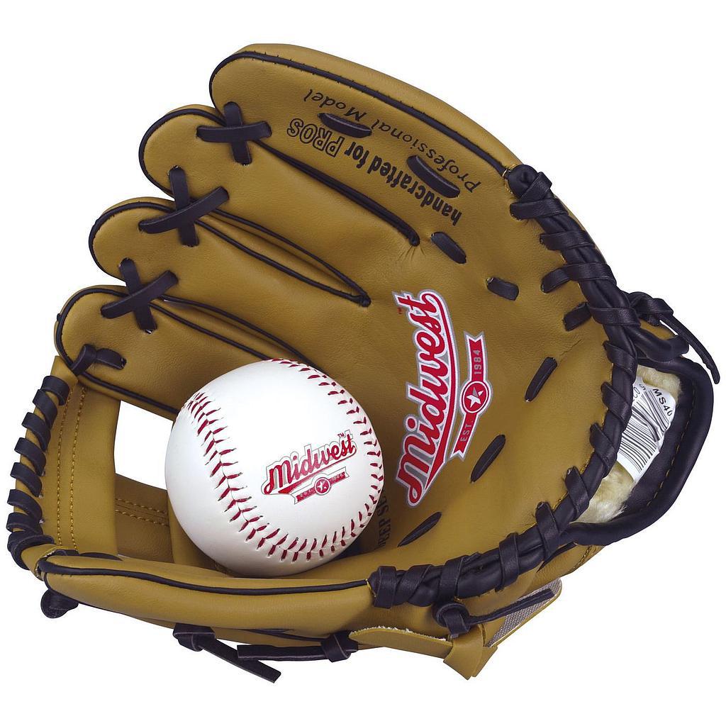 Midwest Baseball Glove & Ball - Baseball, Midwest - KitRoom
