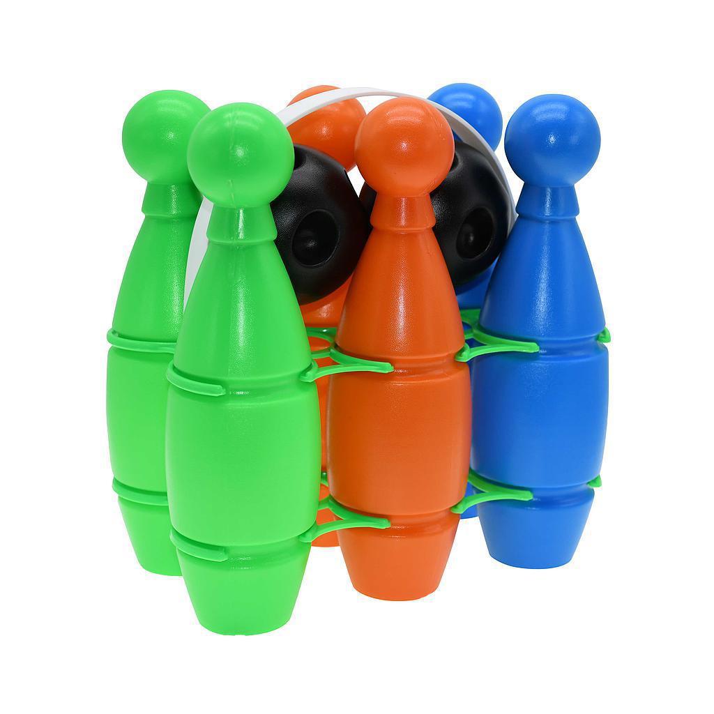 Multi-colour Plastic Bowling Set - Pre-Sport, Toys & Games - KitRoom