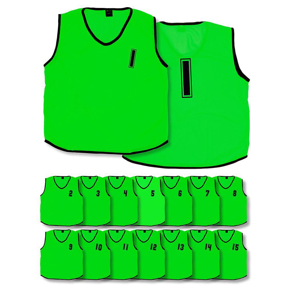 Mesh Numbered 1 - 15 Training Bibs
