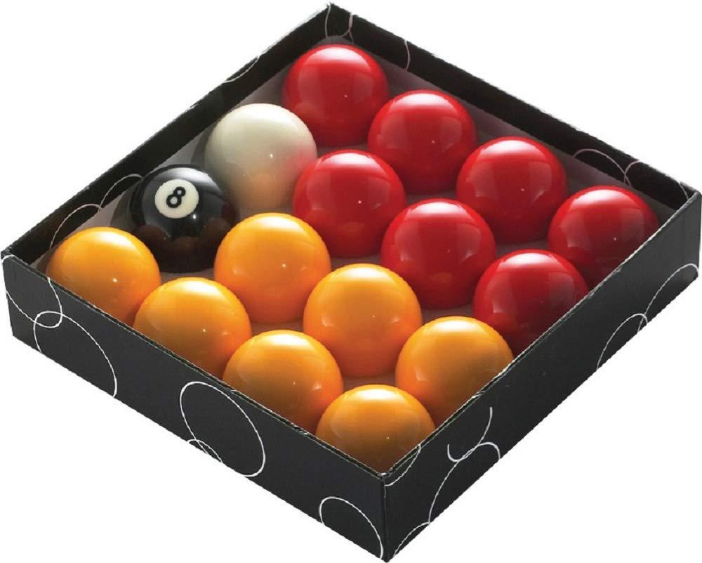 PowerGlide Pool Balls Red/Yellow - PowerGlide, Snooker & Pool, Snooker & Pool Balls - KitRoom