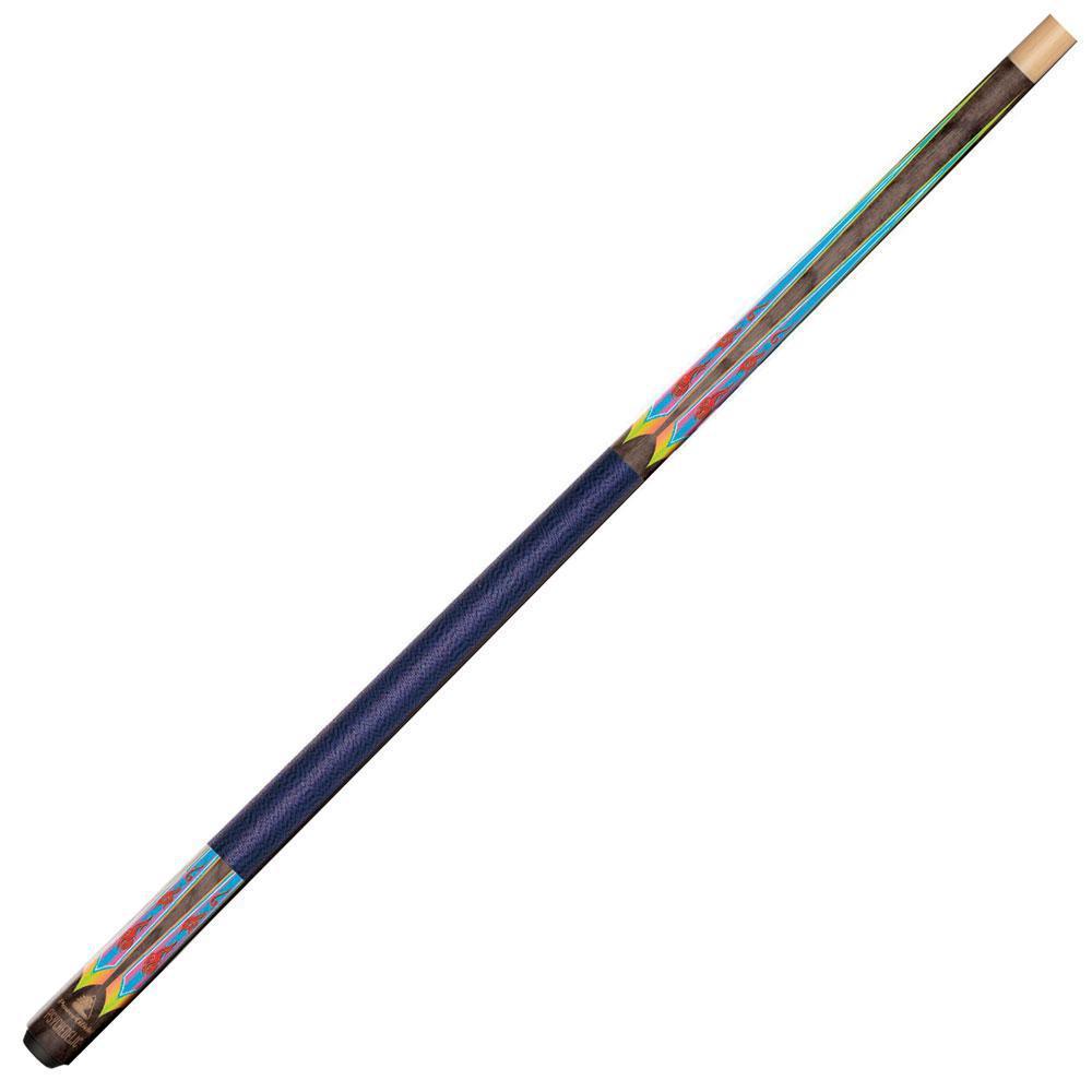 Powerglide Psychedelic Pool Cue  - Tip Size 10mm - PowerGlide, Snooker & Pool, Snooker & Pool Cues - KitRoom