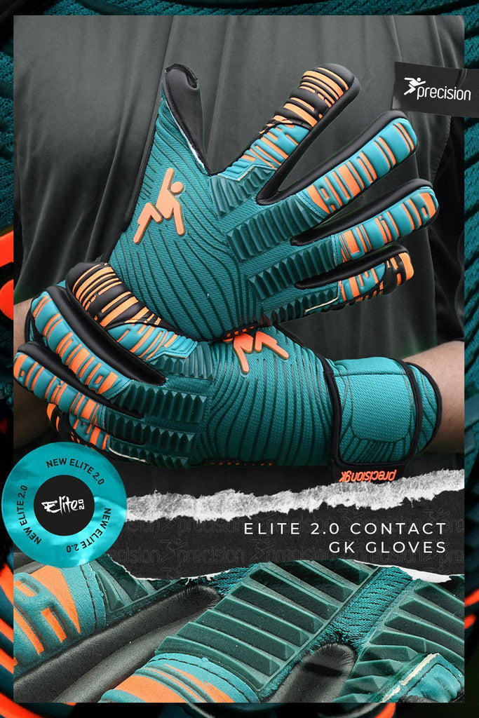 Precision Elite 2.0 Contact GK Gloves - Football, Goalkeeping, Precision - KitRoom