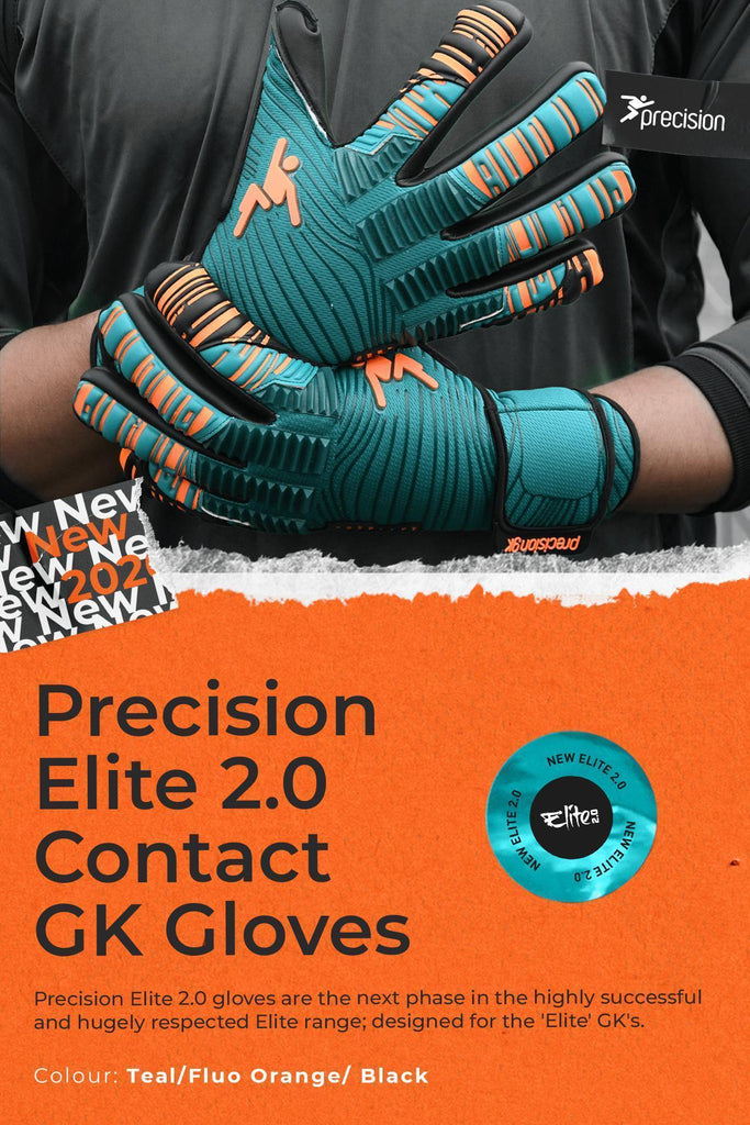 Precision Elite 2.0 Contact GK Gloves - Football, Goalkeeping, Precision - KitRoom