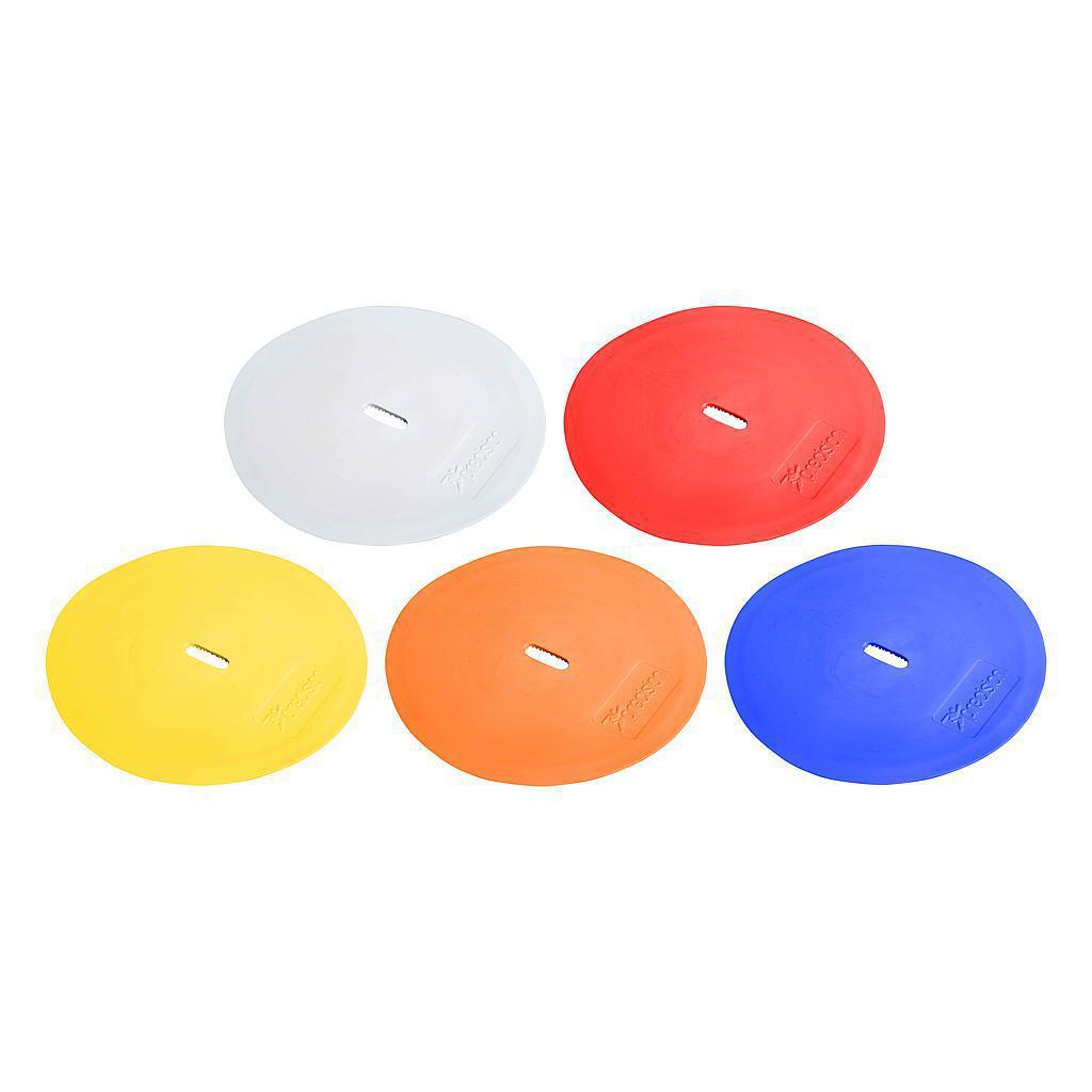 Precision Multi Colour Round Marker Discs (Set of 10) - Precision, Training Equipment, Training Markers - KitRoom