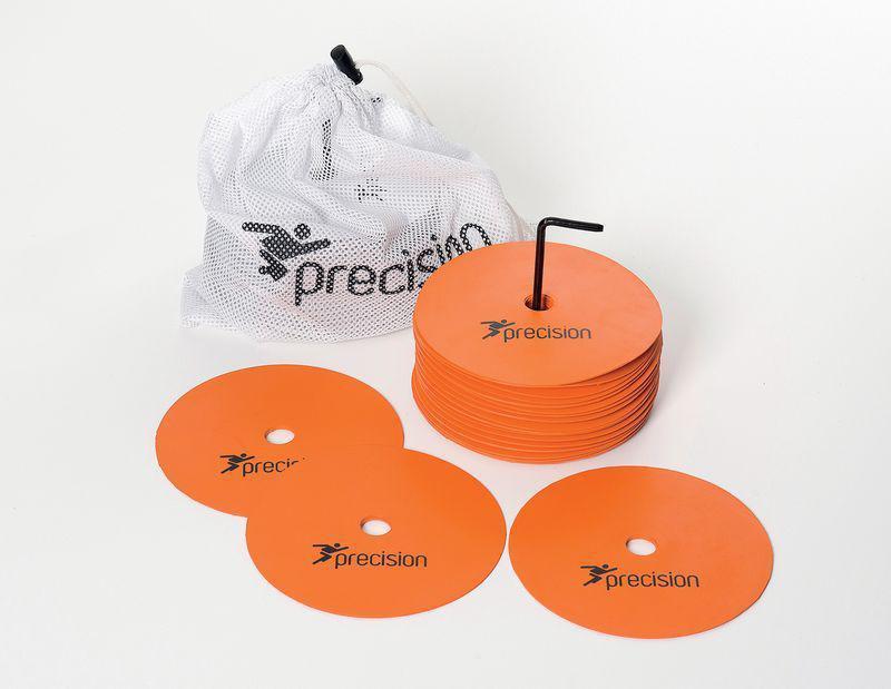 Precision Round Rubber Marker Discs (Set of 20) - Precision, Training Equipment, Training Markers - KitRoom