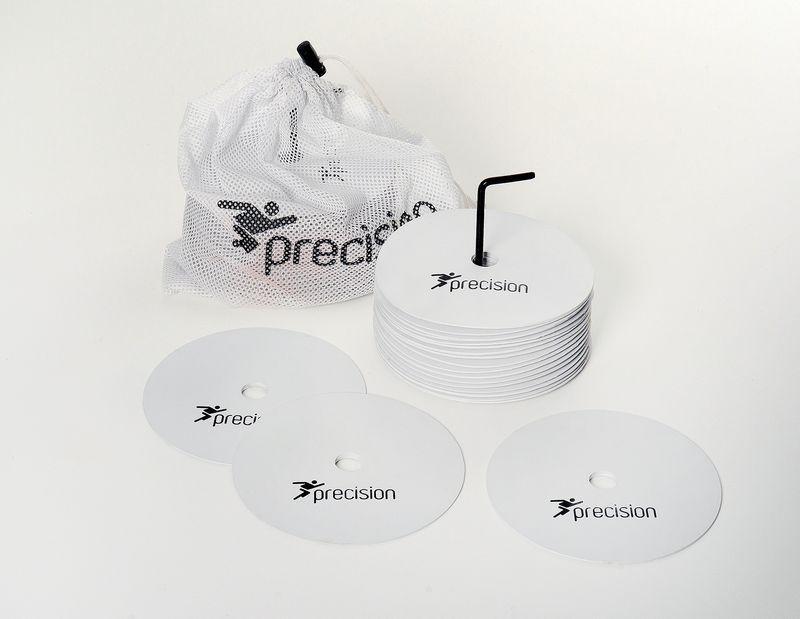 Precision Round Rubber Marker Discs (Set of 20) - Precision, Training Equipment, Training Markers - KitRoom