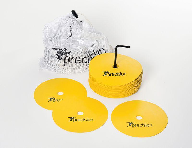 Precision Round Rubber Marker Discs (Set of 20) - Precision, Training Equipment, Training Markers - KitRoom