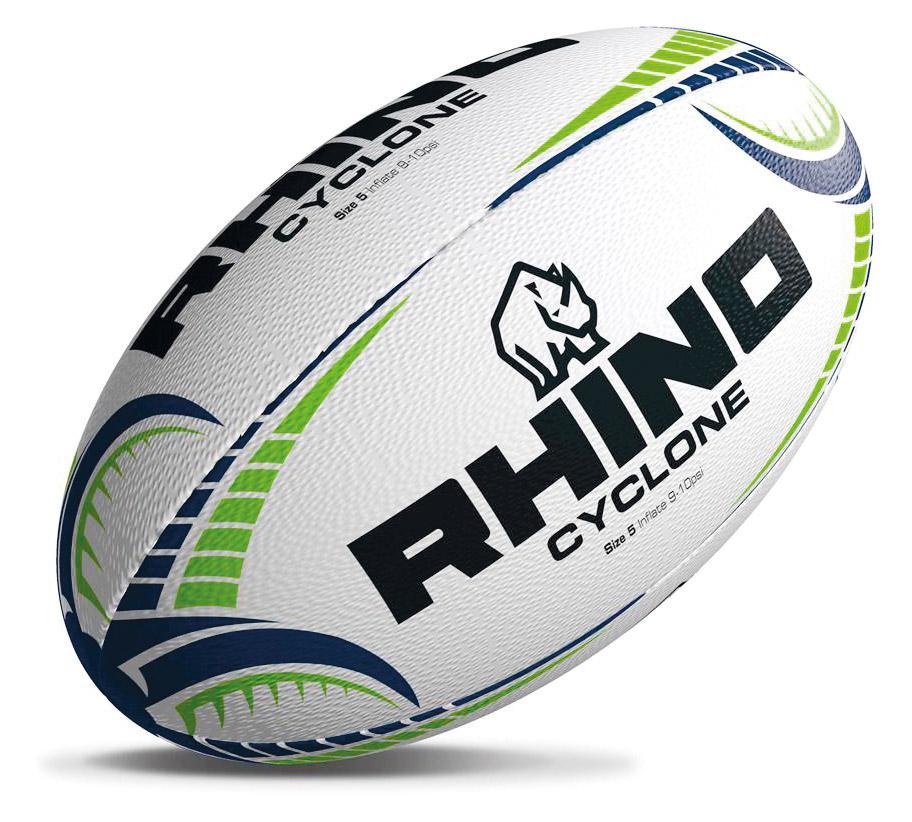 Rhino Cyclone Rugby Ball - Rhino, Rugby, Rugby Balls - KitRoom