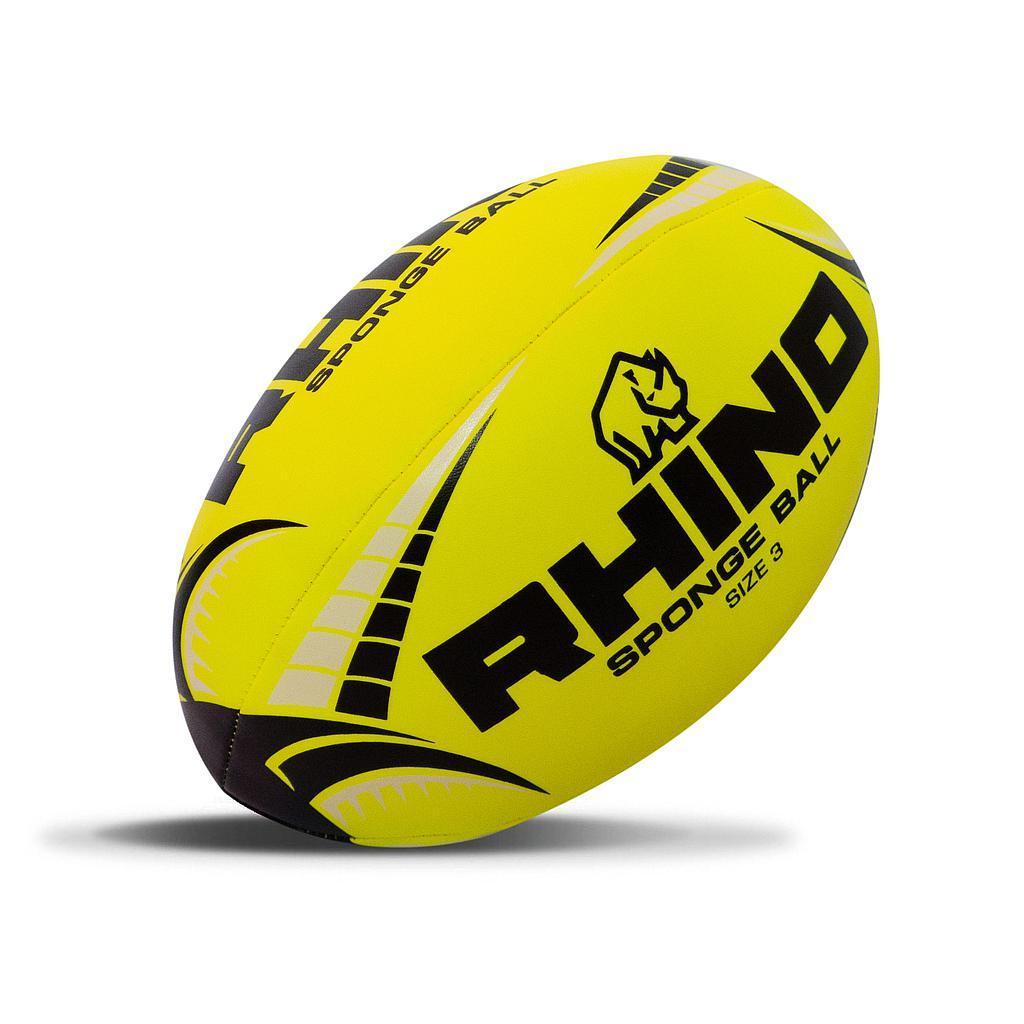 Rhino Sponge Ball - Rhino, Rugby, Rugby Balls - KitRoom