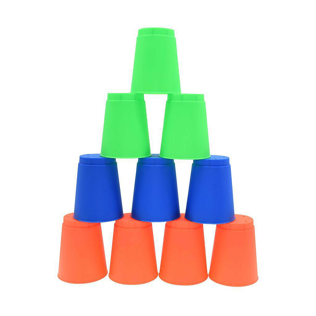 Stacking Cups (Pack of 12) - Pre-Sport, Toys & Games - KitRoom