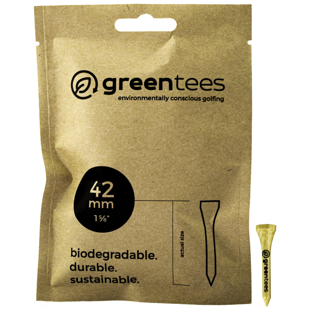 Standard Biodegradable Bamboo Golf Tees - Golf, Golf Tees, Green Tee - KitRoom