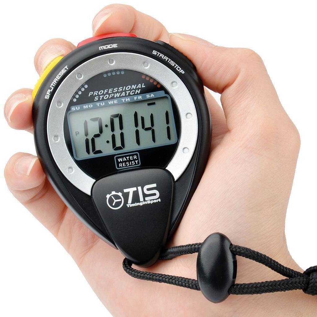 TIS Pro 025 Water-Resistant Stopwatch - Fitness, Timers, TIS - KitRoom