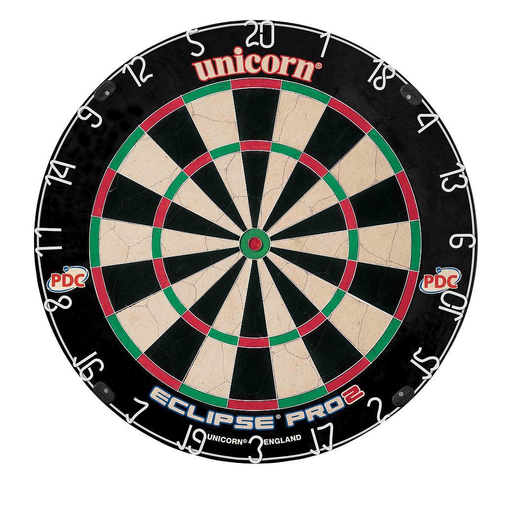 Unicorn Eclipse Pro2 Bristle Dartboard - PDC Endorsed - Dartboards, Darts, Unicorn - KitRoom