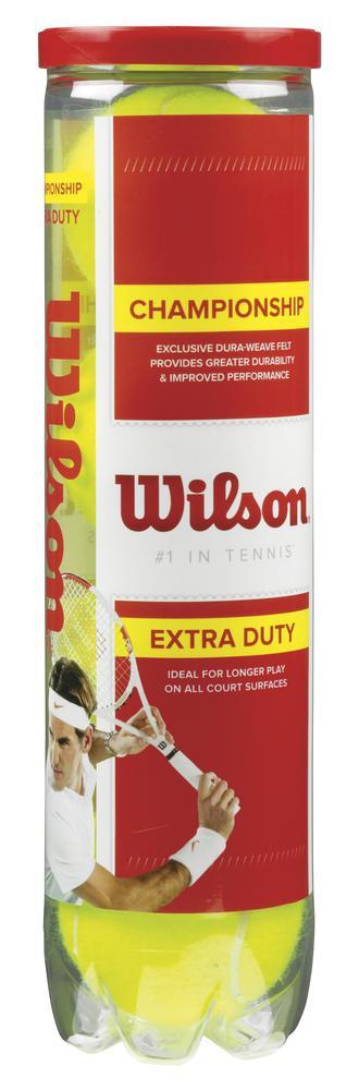 Wilson Championship 4 Ball Can - Tennis, Tennis Balls, Wilson - KitRoom