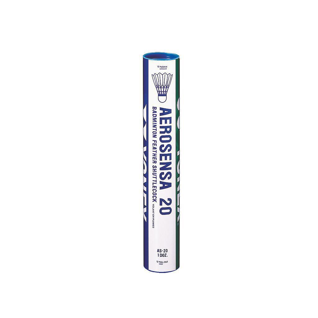 Yonex Aerosensa 20 Shuttles (Tube of 12) - Badminton, Shuttlecocks, Yonex - KitRoom