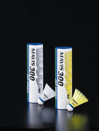 Yonex Mavis 300 Shuttles (Tube of 6) - Badminton, Shuttlecocks, Yonex - KitRoom