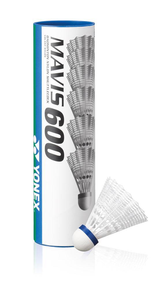 Yonex Mavis 600 Shuttles (Tube of 6) - Badminton, Shuttlecocks, Yonex - KitRoom